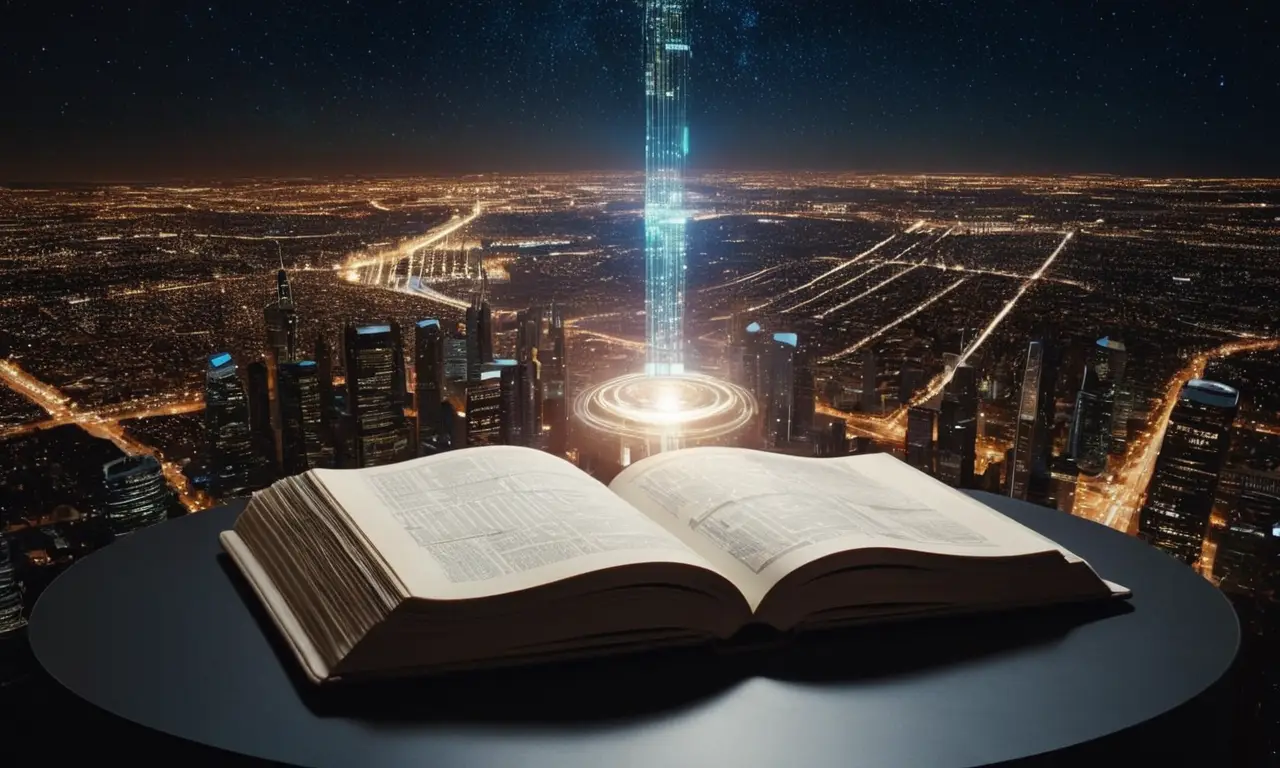 La tecnología futurista se fusiona con la inteligencia humana