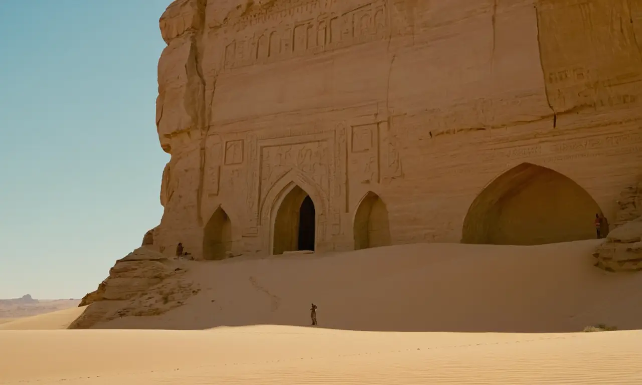 Arrakis se extiende ante un solitario observador