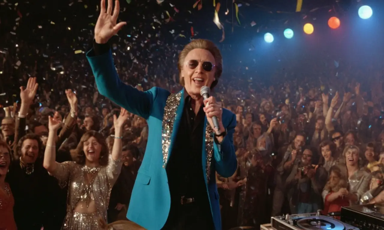 Una fiesta disco de los años 70 con Christopher Walken