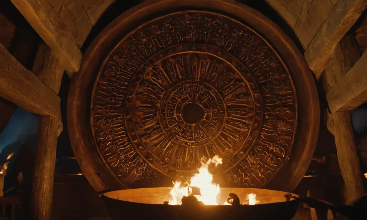 Un festín vikingo en la era de Beowulf