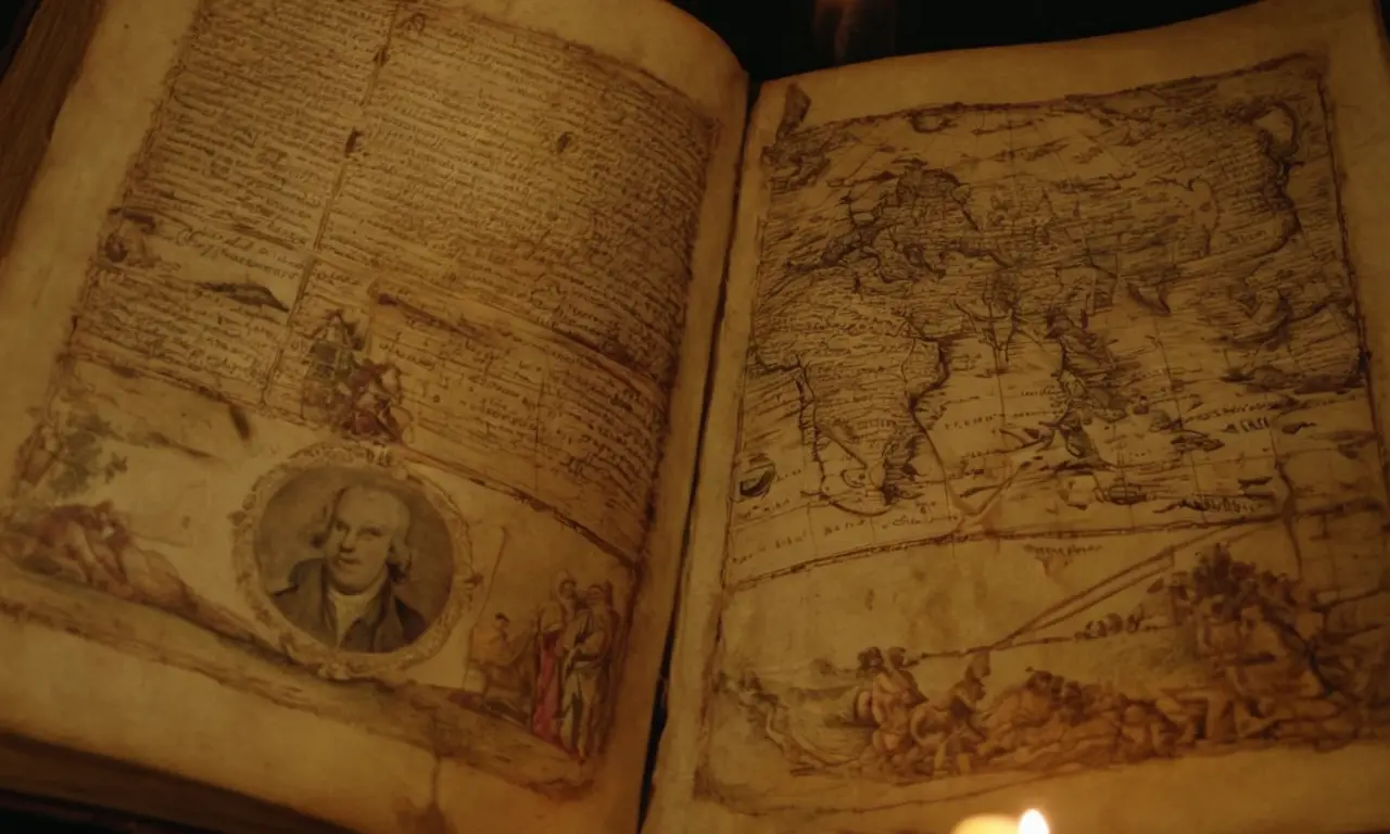 Un estudio antiguo rebosante de sabiduría y secretos olvidados