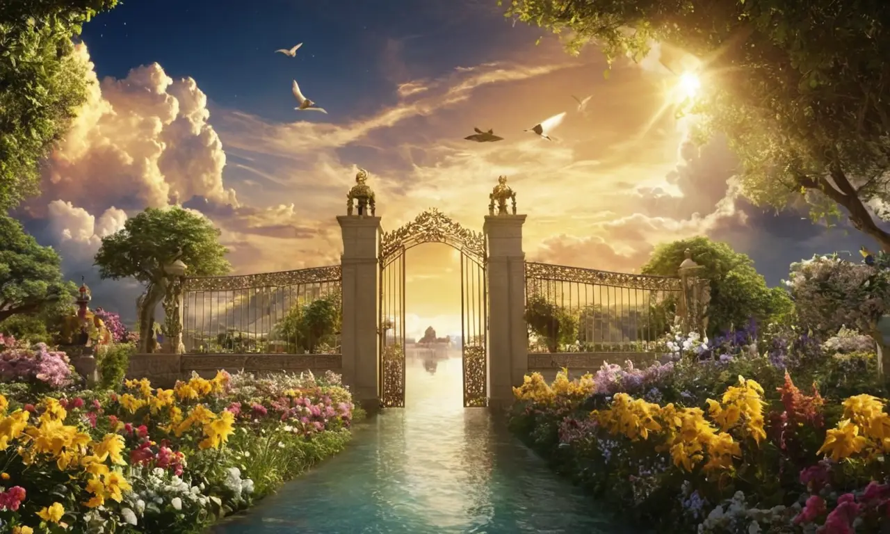 Un paraíso celestial de belleza y armonía